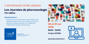 Pharmacologie 2026